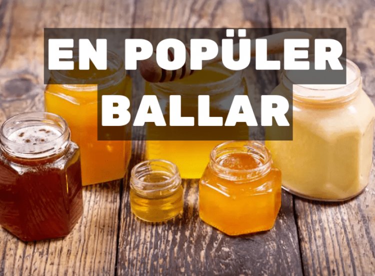 En Çok Tercih Edilen Bal Çeşitleri